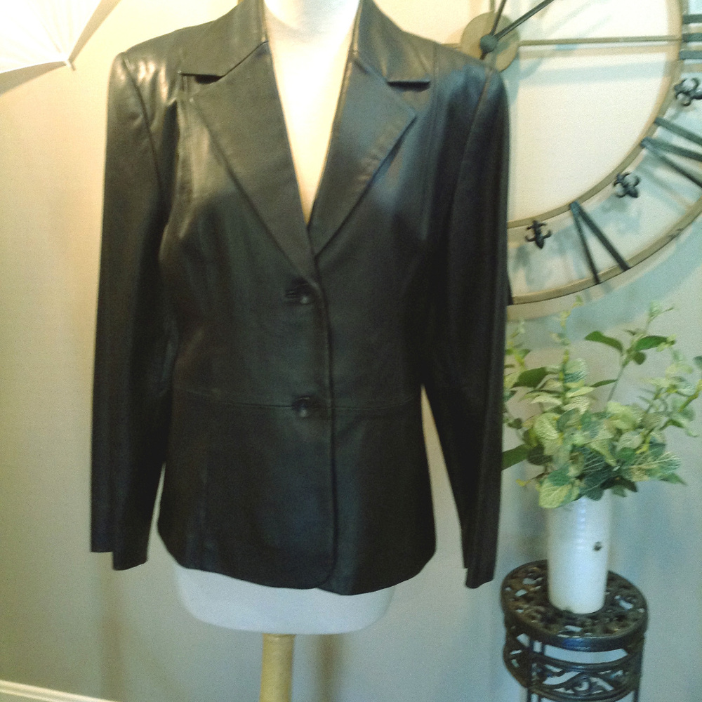 Valerie Stevens Leather Jacket